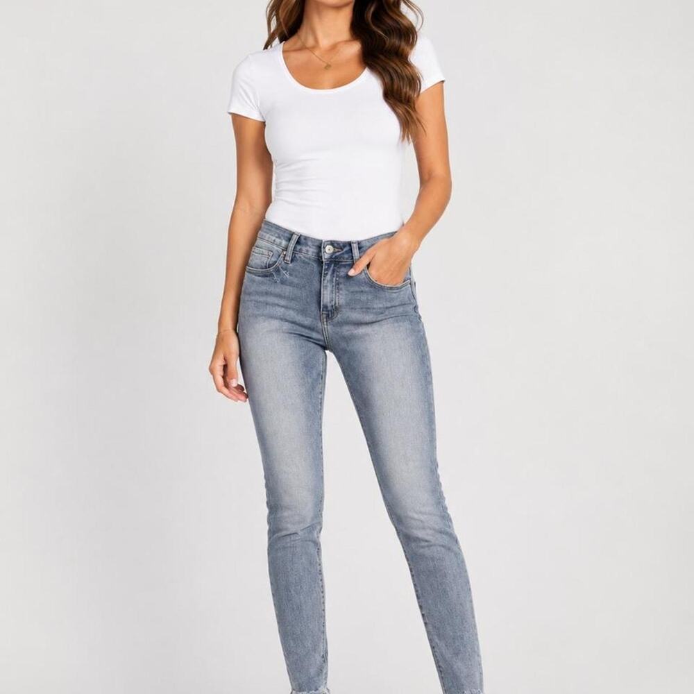 Refuge‎ blue skinny jeans size
